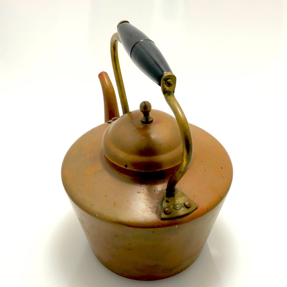 Tea copper Kettle with Bakelite/ brass handle. - Picture 6 of 12